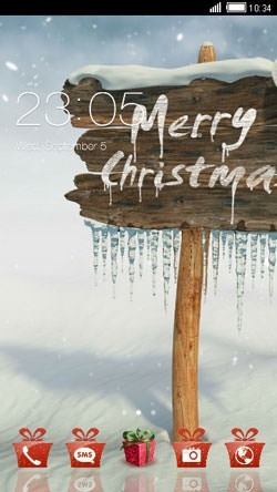 Christmas CLauncher Android Theme Image 1