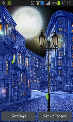 Night City Android Wallpaper Image 1