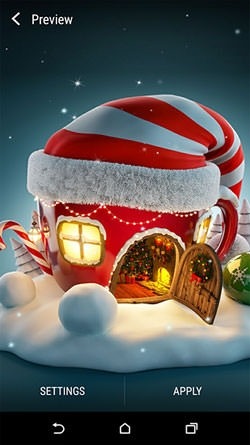 Christmas 3D Android Wallpaper Image 1