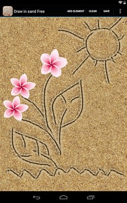Draw In Sand Android Wallpaper Image 2