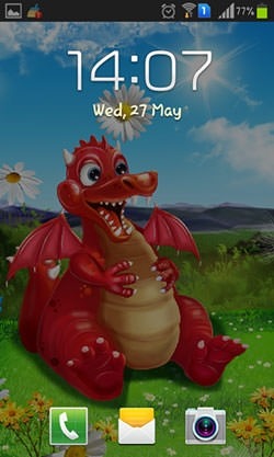 Cute Dragon Android Wallpaper Image 2