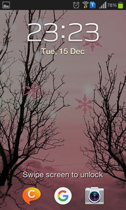 Pink Winter Android Wallpaper Image 2