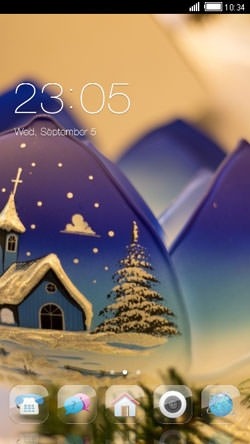 Christmas CLauncher Android Theme Image 1