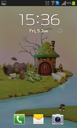 Fairy House Android Wallpaper Image 2