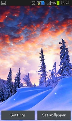 Winter Nature Android Wallpaper Image 1