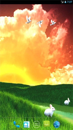 Grassland Android Wallpaper Image 2