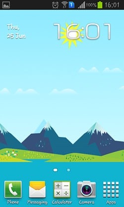 Mountains Now Android Wallpaper Image 1