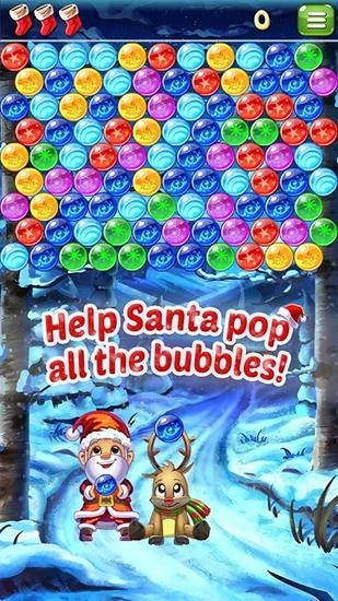 Santa Pop: Bubble Shooter Android Game Image 1