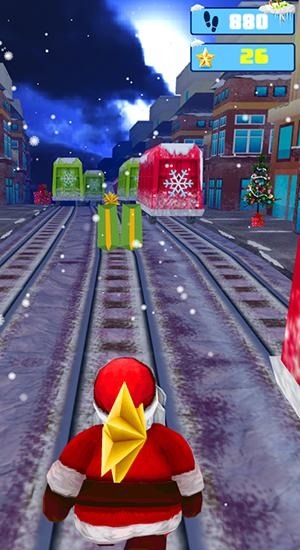 Santa Runner: Xmas Subway Surf Android Game Image 2