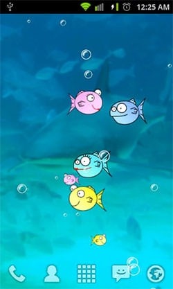 Fishbowl Android Wallpaper Image 1