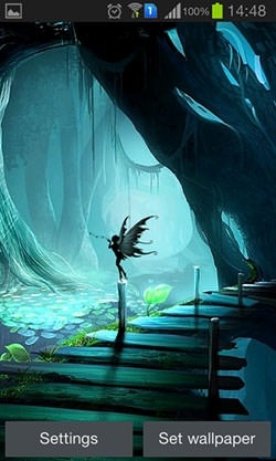 Fairy Forest Android Wallpaper Image 2