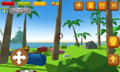 Pixel Island Survival 3D Android Game Image 1