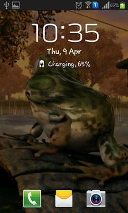 Frog 3D Android Wallpaper Image 2