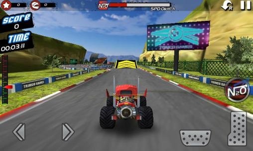 Monster Truck 4x4 Stunt Racer Android Game Image 1