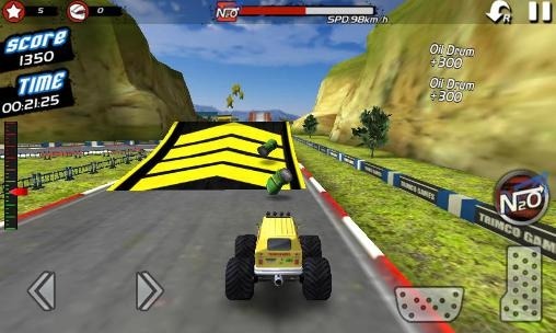 Monster Truck 4x4 Stunt Racer Android Game Image 2