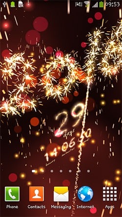New Year: Countdown Android Wallpaper Image 1