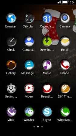 Xmas CLauncher Android Theme Image 2