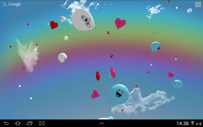 Balloons 3D Android Wallpaper Image 1