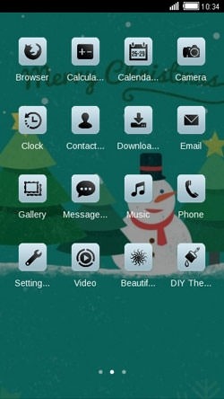 Cristmas CLauncher Android Theme Image 2