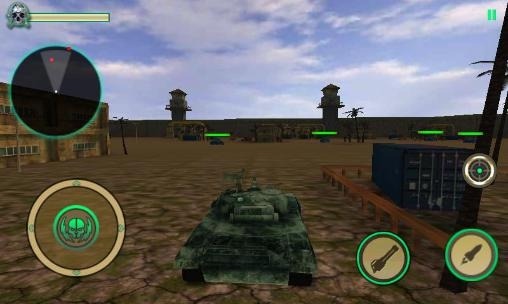 Crime City: Tank Attack 3D Android Game Image 1