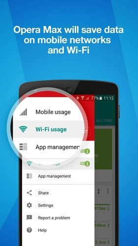 Opera Max Android Application Image 2