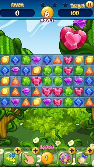 Jewels Garden Android Game Image 1