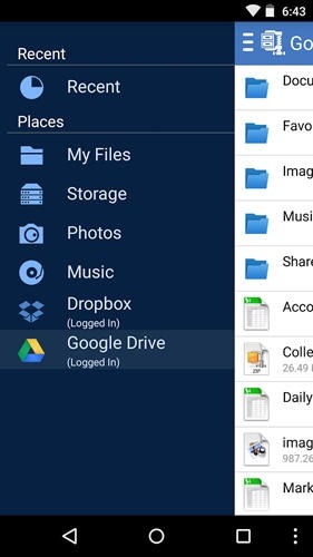 WinZip Android Application Image 1