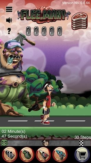 Flee, Man! The Zombie Runner Android Game Image 1