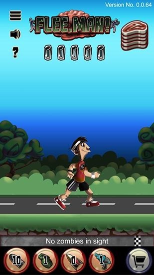 Flee, Man! The Zombie Runner Android Game Image 2