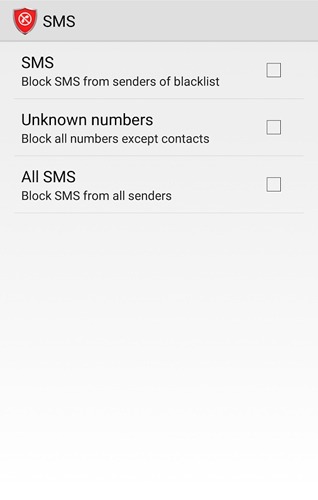 Calls Blacklist Android Application Image 1