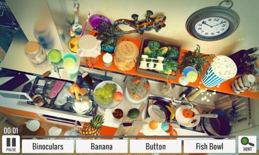 Hidden Object: Messy Kitchen Android Game Image 1
