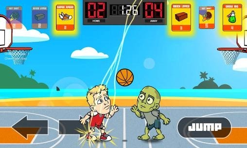 Big Head Basketball Android Game Image 1