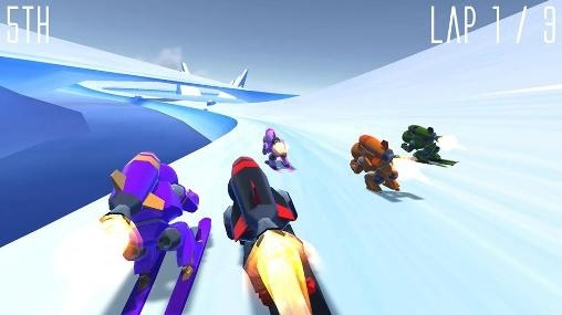 Rocket Ski Racing Android Game Image 1