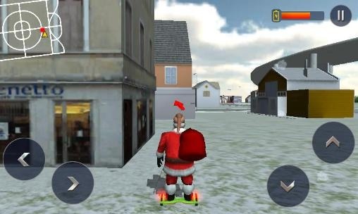 Hoverboard Rider 3D: Santa Xmas Android Game Image 2
