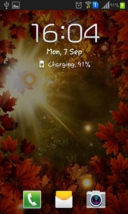 Autumn Sun Android Wallpaper Image 2