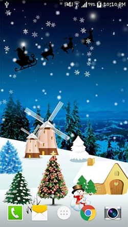 Christmas Android Wallpaper Image 1