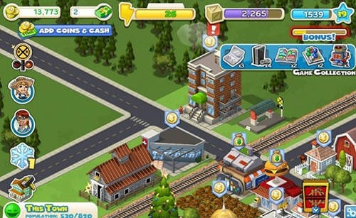 Cityville Android Game Image 2