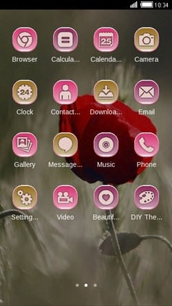 Love Pebble CLauncher Android Theme Image 2
