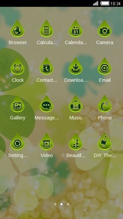 Lucky Clover CLauncher Android Theme Image 2