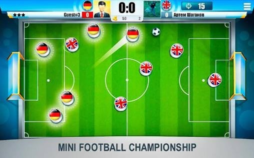 Mini Football: Championship Android Game Image 1