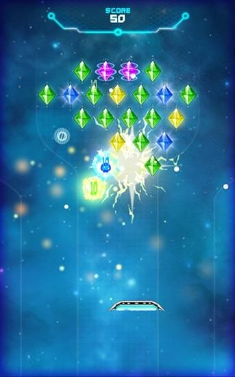 Arkanoid: Crystal Space Android Game Image 2
