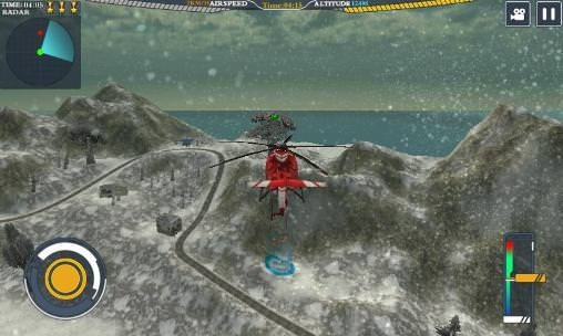 Helicopter Hill Rescue 2016 Android Game Image 2