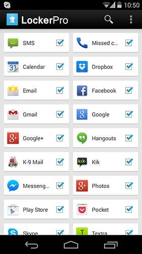 Locker Pro Lockscreen 2 Android Application Image 2