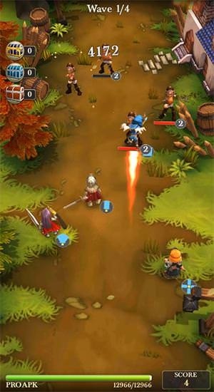 Blades Of Revenge: RPG Puzzle Android Game Image 1