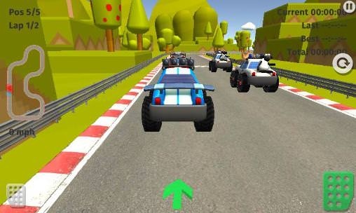 Cartoon Racing Car Games Android Game Image 1