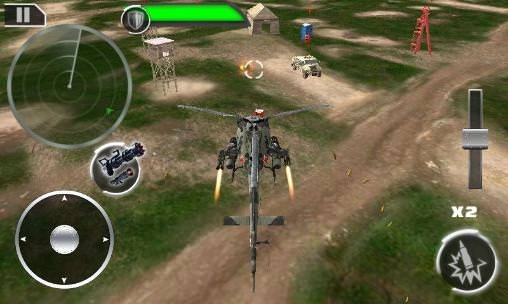 Gunship: Deadly Strike. Sandstorm Wars 3D Android Game Image 2