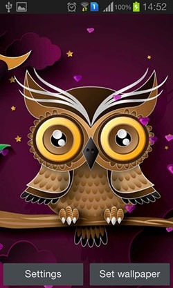Owl Android Wallpaper Image 1