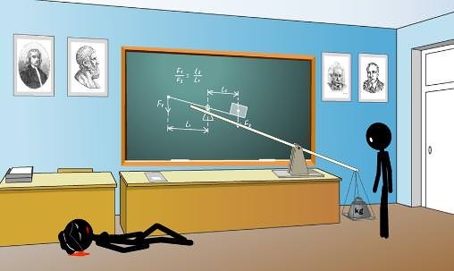 Stickman: School Evil 2 Android Game Image 2