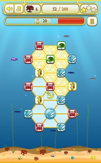 Sea Deeps: Match 3 Android Game Image 2