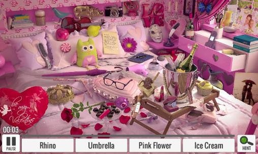 Hidden Objects: St. Valentine&#039;s Day Android Game Image 1
